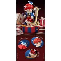 WEKKI 506187 NGÀY XỬA XƯA CHÚ HỀ POKER bộ đồ chơi xếp lắp ráp ghép mô hình JOKER POKER 1577 khối