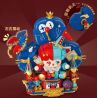 WEKKI 503188 VƯƠNG QUỐC POKER BỮA TIỆC HỀ bộ đồ chơi xếp lắp ráp ghép mô hình CLOWN PARTY 464 khối
