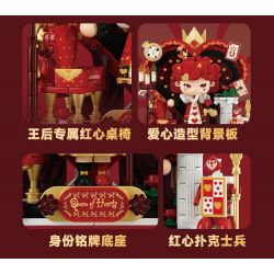 WEKKI 503190 VƯƠNG QUỐC POKER HIỆP SĨ CHIẾN THẮNG bộ đồ chơi xếp lắp ráp ghép mô hình KNIGHT'S TRIUMPH 585 khối