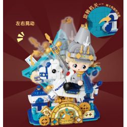 WEKKI 503190 VƯƠNG QUỐC POKER HIỆP SĨ CHIẾN THẮNG bộ đồ chơi xếp lắp ráp ghép mô hình KNIGHT'S TRIUMPH 585 khối