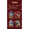 WEKKI 503190 VƯƠNG QUỐC POKER HIỆP SĨ CHIẾN THẮNG bộ đồ chơi xếp lắp ráp ghép mô hình KNIGHT'S TRIUMPH 585 khối