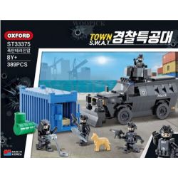 OXFORD ST33375 33375 LỰC LƯỢNG ĐẶC BIỆT CỦA CẢNH SÁT SWAT THỊ TRẤN ÁP BẠO LOẠN bộ đồ chơi xếp lắp ráp ghép mô hình City TOWN SWAT경찰특공대 폭탄테러진압 Thành Phố 259 khối