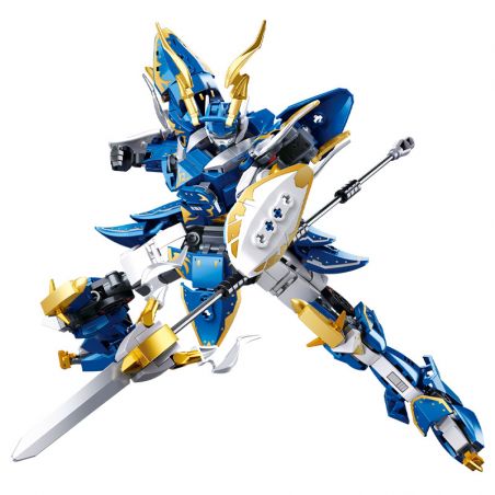 SLUBAN M38-B1270 B1270 1270 M38B1270 38-B1270 BẬC THẦY CƠ GIỚI TƯỚNG QUÂN CHIẾN THẮNG ZHAO YUN bộ đồ chơi xếp lắp ráp ghép mô hình ROBOT 555 khối