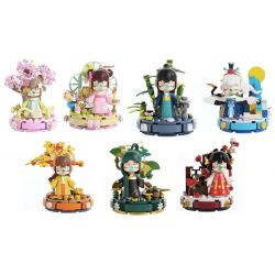 JAKI HK101 RUOLAI NANCI THƠ CA 6 PHONG CÁCH NGỦ TRONG MÙA XUÂN KHÔNG NHẬN RA BÌNH MINH NGƯỜI Ở SÂU RỪNG BIẾT MỘT CON SẾU GIỮA TRỜI VẮT XUẤT HIỆN TRÊN MÂY DƯỜNG NHƯ DẢI NGÂN HÀ ĐÃ LẶN BẦU LÁ SƯƠNG ĐỎ HOA THÁNG HAI MONG BẠN HÁI THÊM bộ đồ chơi xếp lắp ráp ghép mô hình