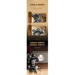 SEMBO 613013 MÁY QUAY PHIM CỔ ĐIỂN bộ đồ chơi xếp lắp ráp ghép mô hình CLASSIC CAMERA 655 khối