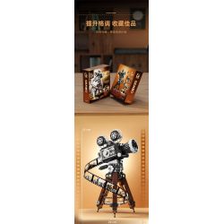 SEMBO 613013 MÁY QUAY PHIM CỔ ĐIỂN bộ đồ chơi xếp lắp ráp ghép mô hình CLASSIC CAMERA 655 khối