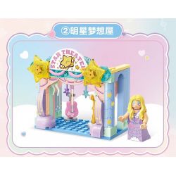 TOP TOY TC2513 2513 XÔ CỬA HÀNG ĐẦY MÀU SẮC bộ đồ chơi xếp lắp ráp ghép mô hình 300 khối