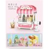 CACO S018 SNOOPY CỬA HÀNG BỎNG NGÔ bộ đồ chơi xếp lắp ráp ghép mô hình Movie & Game SNOOPY POPCORN Phim Và Trò Chơi 335 khối