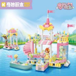 KEEPPLEY 36013 CÔNG CHÚA TUYỆT VỜI HÀNH TRÌNH ĐẾN HỒ CỦA bộ đồ chơi xếp lắp ráp ghép mô hình Girl Con Gái