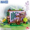 ZHEGAO LZ8296 8296 CỬA HÀNG HOA TIVI bộ đồ chơi xếp lắp ráp ghép mô hình FLOWER SHOP 3396 khối