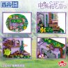 ZHEGAO LZ8296 8296 CỬA HÀNG HOA TIVI bộ đồ chơi xếp lắp ráp ghép mô hình FLOWER SHOP 3396 khối