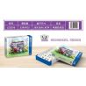 ZHEGAO LZ8296 8296 CỬA HÀNG HOA TIVI bộ đồ chơi xếp lắp ráp ghép mô hình FLOWER SHOP 3396 khối