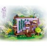 ZHEGAO LZ8296 8296 CỬA HÀNG HOA TIVI bộ đồ chơi xếp lắp ráp ghép mô hình FLOWER SHOP 3396 khối