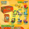 GUDI 60030 CÁC NHÂN VẬT LẮP RÁP PLANTS VS. ZOMBIES bộ đồ chơi xếp lắp ráp ghép mô hình Movie & Game Phim Và Trò Chơi