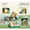 ZHEGAO 613018 QUÁN CÀ PHÊ CHỮA BỆNH bộ đồ chơi xếp lắp ráp ghép mô hình CURE COFFEE SHOP 1057 khối