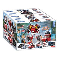 ZHEGAO KB2012 2012 KABAO CAR GOD TRỞ LẠI VỚI 5 MẪU XE bộ đồ chơi xếp lắp ráp ghép mô hình Movie & Game HELLO CARBOT Phim Và Trò Chơi 1484 khối