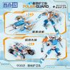 ZHEGAO 912021 MÔ HÌNH POLAR GUARDIAN 4 bộ đồ chơi xếp lắp ráp ghép mô hình