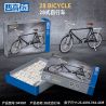ZHEGAO 941001 28 LOẠI XE ĐẠP bộ đồ chơi xếp lắp ráp ghép mô hình Technic 28 BICYCLE Kỹ Thuật Công Nghệ Cao Mô Hình Phương Tiện 281 khối