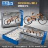 ZHEGAO 941006 XE ĐẠP ĐỔ ĐÈO bộ đồ chơi xếp lắp ráp ghép mô hình Technic DOWNHILL BICYCLE Kỹ Thuật Công Nghệ Cao Mô Hình Phương Tiện 253 khối