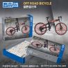 ZHEGAO 941007 XE ĐẠP ĐỊA HÌNH bộ đồ chơi xếp lắp ráp ghép mô hình Technic OFF ROAD BICYCLE Kỹ Thuật Công Nghệ Cao Mô Hình Phương Tiện 258 khối