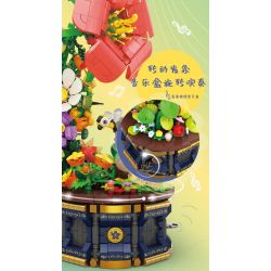 Kazi KY81122 81122 BUỔI HÒA NHẠC RỪNG RẬM bộ đồ chơi xếp lắp ráp ghép mô hình Arts & Crafts JUNGLE CONCERT 1426 khối