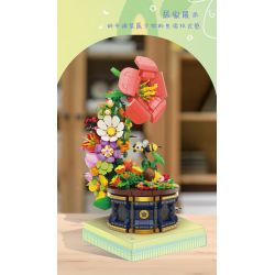 Kazi KY81122 81122 BUỔI HÒA NHẠC RỪNG RẬM bộ đồ chơi xếp lắp ráp ghép mô hình Arts & Crafts JUNGLE CONCERT 1426 khối