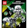 GAOMISI T3134 3134 PANDA MECHA BAMBOO SHADOW LORD JUNGLE bộ đồ chơi xếp lắp ráp ghép mô hình 561 khối