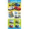 GAOMISI T1066 1066 XE THỂ THAO MINI 4 MẪU bộ đồ chơi xếp lắp ráp ghép mô hình Racers Đua Tốc Độ 473 khối
