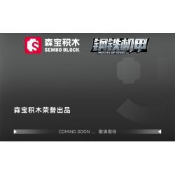 SEMBO 103360 103361 103362 103363 CƠ GIÁP THÉP THỢ SĂN BIỂN CUỒNG NỘ CHU DU bộ đồ chơi xếp lắp ráp ghép mô hình MECHA OF STEEL 858 khối