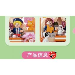 AREA-X AX0103 0103 NIỀM VUI BỐN MÙA NGÔN NGỮ CỦA HOA ANH ĐÀO XUÂN bộ đồ chơi xếp lắp ráp ghép mô hình SPRING CAMPING