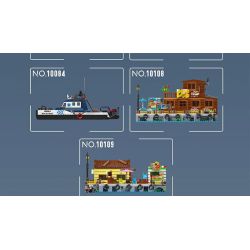 MouldKing 10080 Mould King 10080 XUỒNG CỨU SINH ĐA NĂNG NA UY bộ đồ chơi xếp lắp ráp ghép mô hình City NORWEGIAN MULTI-FUNCTIONAL LIFEBOAT Thành Phố 462 khối