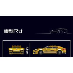 MouldKing 27067 Mould King 27067 BOSIJIE bộ đồ chơi xếp lắp ráp ghép mô hình Racers Đua Tốc Độ 344 khối