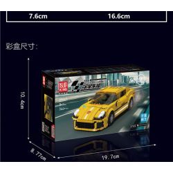 MouldKing 27067 Mould King 27067 BOSIJIE bộ đồ chơi xếp lắp ráp ghép mô hình Racers Đua Tốc Độ 344 khối