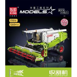 MouldKing 17014 17014S Mould King 17014 17014S MÁY GẶT bộ đồ chơi xếp lắp ráp ghép mô hình Technic HARVESTER Kỹ Thuật Công Nghệ Cao Mô Hình Phương Tiện 1265 khối