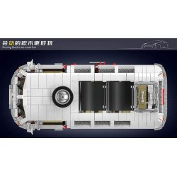 MouldKing 10030 Mould King 10030 XE TẢI T1 bộ đồ chơi xếp lắp ráp ghép mô hình Creator T1 VAN Sáng Tạo 2056 khối