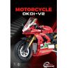 DOUBLE HEIGHT 60516 DUCATI DKDI-V2 tỷ lệ 1:8 bộ đồ chơi xếp lắp ráp ghép mô hình Technic Kỹ Thuật Công Nghệ Cao Mô Hình Phương Tiện 626 khối