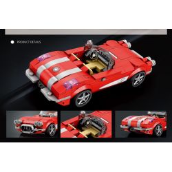 REOBRIX 808 TÀU HỘ TỐNG C1 bộ đồ chơi xếp lắp ráp ghép mô hình Speed Champions Racing Cars Đua Xe Công Thức 311 khối