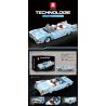 REOBRIX 809 CADILLAC ELDORADO bộ đồ chơi xếp lắp ráp ghép mô hình Speed Champions Racing Cars Đua Xe Công Thức 308 khối