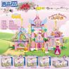 ZHEGAO 921010 CÔNG CHÚA WINDSOR LÂU ĐÀI THIÊN THẦN 4 KẾT HỢP bộ đồ chơi xếp lắp ráp ghép mô hình Girl Con Gái 328 khối