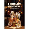 JIESTAR 57016 THƯ VIỆN CHÂU THỜI TRUNG CỔ bộ đồ chơi xếp lắp ráp ghép mô hình Creator LIBRARY EUROPEAN Sáng Tạo 3294 khối
