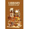 JIESTAR 57016 THƯ VIỆN CHÂU THỜI TRUNG CỔ bộ đồ chơi xếp lắp ráp ghép mô hình Creator LIBRARY EUROPEAN Sáng Tạo 3294 khối
