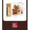 JIESTAR 57016 THƯ VIỆN CHÂU THỜI TRUNG CỔ bộ đồ chơi xếp lắp ráp ghép mô hình Creator LIBRARY EUROPEAN Sáng Tạo 3294 khối