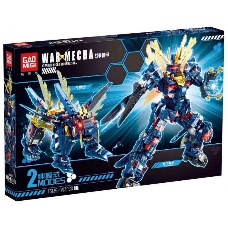 GAOMISI T3135 3135 CHIẾN TRANH bộ đồ chơi xếp lắp ráp ghép mô hình 793 khối