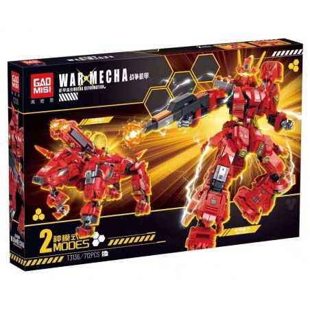 GAOMISI T3136 3136 CHIẾN TRANH bộ đồ chơi xếp lắp ráp ghép mô hình 712 khối