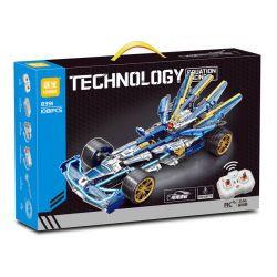LEIBAO 8391 CÔNG NGHỆ ĐUA XE THỨC MÀU XANH bộ đồ chơi xếp lắp ráp ghép mô hình Technic Kỹ Thuật Công Nghệ Cao Mô Hình Phương Tiện 1081 khối