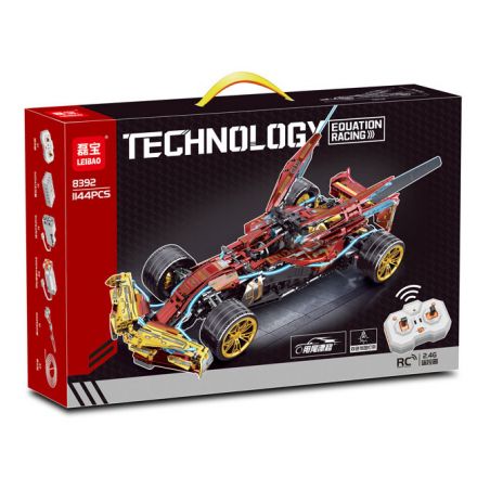LEIBAO 8392 CÔNG NGHỆ ĐUA XE THỨC ĐỎ bộ đồ chơi xếp lắp ráp ghép mô hình Technic Kỹ Thuật Công Nghệ Cao Mô Hình Phương Tiện 1144 khối
