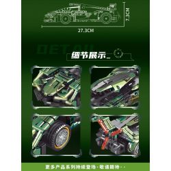 LEIBAO 8625 2.4G 1:18-PHIÊN BẢN Ô TÔ ĐIỀU KHIỂN CÔNG NGHỆ TỪ XA tỷ lệ 1:18 bộ đồ chơi xếp lắp ráp ghép mô hình Technic Kỹ Thuật Công Nghệ Cao Mô Hình Phương Tiện 403 khối