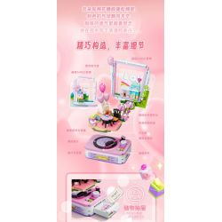 GUDI 52101 BẠN CÙNG LỚP CHU LỜI TỎ TÌNH LÃNG MẠN bộ đồ chơi xếp lắp ráp ghép mô hình CHOUCHOU 485 khối