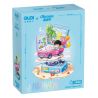GUDI 52102 BẠN CÙNG LỚP CHU DẠO QUANH BỜ BIỂN bộ đồ chơi xếp lắp ráp ghép mô hình CHOUCHOU 478 khối
