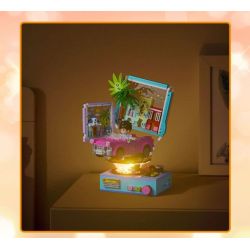 GUDI 52102 BẠN CÙNG LỚP CHU DẠO QUANH BỜ BIỂN bộ đồ chơi xếp lắp ráp ghép mô hình CHOUCHOU 478 khối